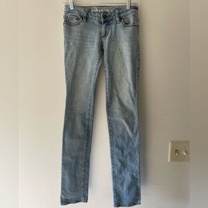 Bullhead Venice (Pacsun) Skinny Jeans -Light Wash- Size 1 Long
